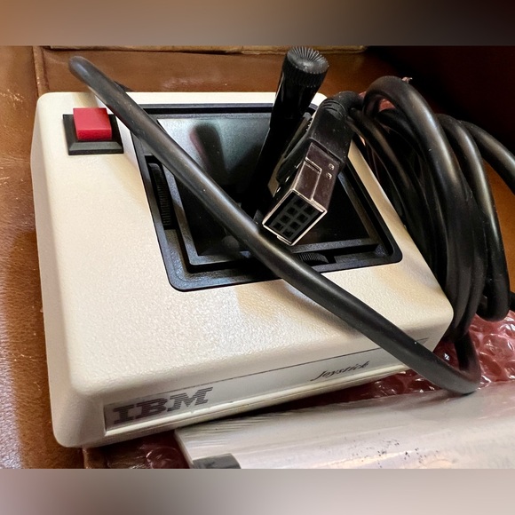 IBM PCjr Joystick Vintage OEM Computer Controller for Gaming NEW Old Stock - Picture 12 of 15